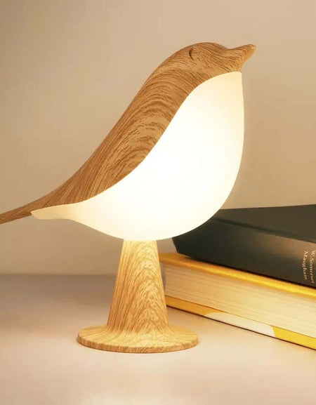 16-Color Bird-Shaped Touch Lamp - Dimmable & USB Rechargeable-Zy Fulfill