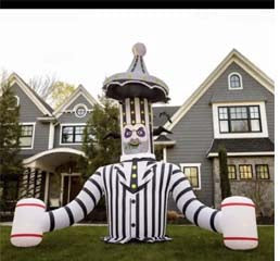 12ft LED Carousel Ground Breaker Inflatable Halloween Decor | Spooky Outdoor Decoration-Zy Fulfill