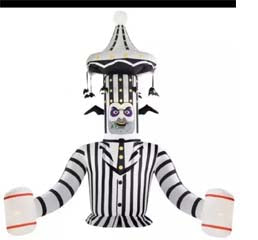 12ft LED Carousel Ground Breaker Inflatable Halloween Decor | Spooky Outdoor Decoration-Zy Fulfill
