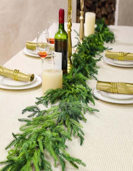1.5m/2.7m Christmas Pine Garland Artificial Plant for Christmas Decoration-Zy Fulfill