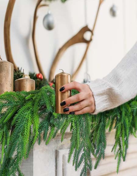 Load image into Gallery viewer, 1.5m/2.7m Christmas Pine Garland Artificial Plant for Christmas Decoration-Zy Fulfill
