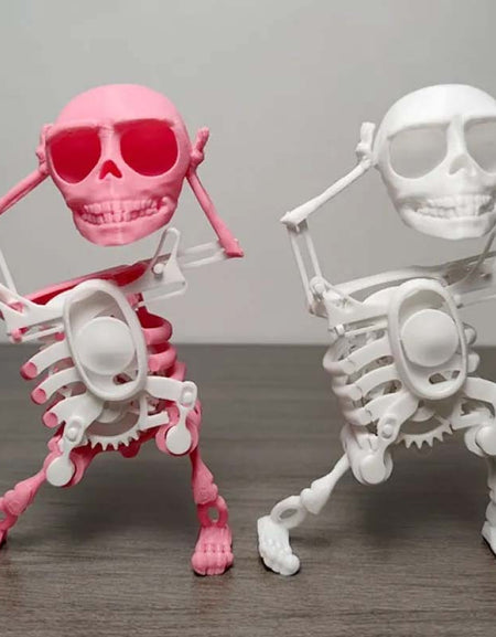 3D Printed Mini Skull Toy - Custom Funny Decompression Tool-Zy Fulfill