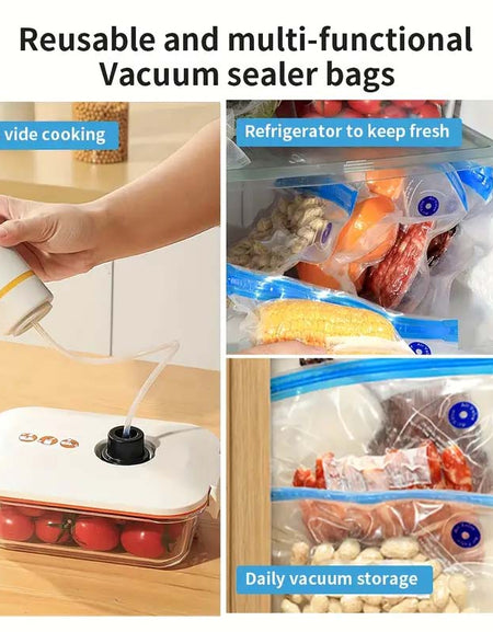 Portable 3-in-1 USB Vacuum Sealer Kit-Zy Fulfill