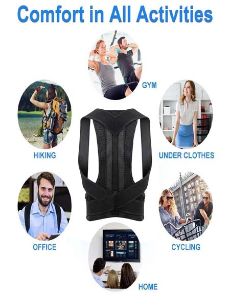 Load image into Gallery viewer, Adult Back Support Shoulder Back Belt Zydropshipping
