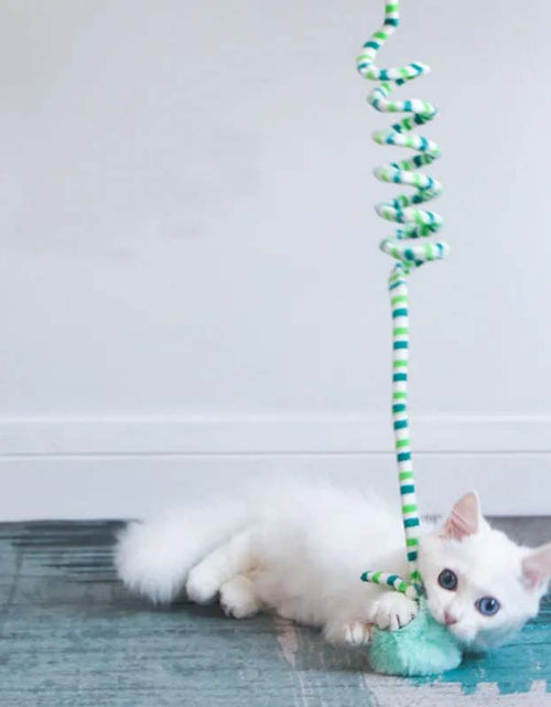 Load image into Gallery viewer, Interactive Cat Hanging Toy - Simulation Self-Play Teaser Wand for Kitten Playing
