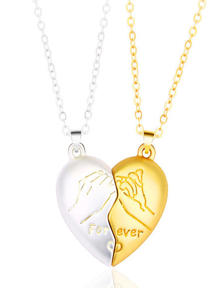Chain Trendy Splicing Suit Necklace Men and Women Zydropshipping