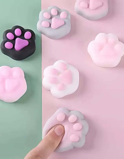 Load image into Gallery viewer, Cuddly Cat Paw Stress Relief Toy
