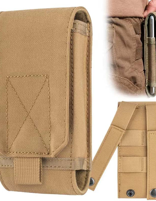 Load image into Gallery viewer, Tactical MOLLE EDC Waist Bag for Small Items &amp; Cell Phone
