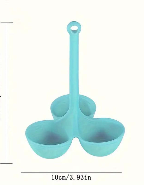 Load image into Gallery viewer, Silicone 3-Cavity Egg Steamer Tray
