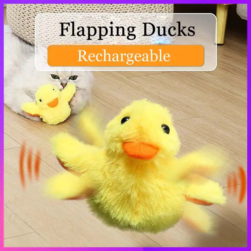 Flapping Wings Duck Interactive Cat Toy