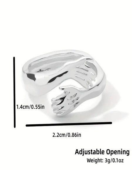 Load image into Gallery viewer, EternalBond Couple Opening Adjustable Ring: Symbolize Your Connection with Adjustable Elegance Zydropshipping
