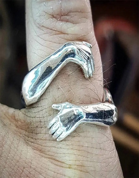 Load image into Gallery viewer, EternalBond Couple Opening Adjustable Ring: Symbolize Your Connection with Adjustable Elegance Zydropshipping
