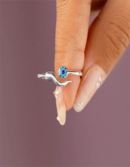 Load image into Gallery viewer, Evil Eye Ring Women Zydropshipping
