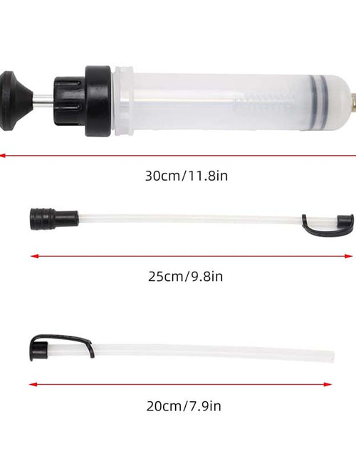 Load image into Gallery viewer, Kingsea 200cc Automotive Fluid Extractor Pump - Oil Change Syringe with Hose
