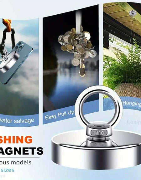 Neodymium Countersunk Ring Bolt Magnet - Heavy Duty Fishing Magnet-Zy Fulfill