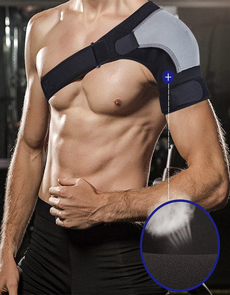 Load image into Gallery viewer, FlexFit Pro: Adjustable Single Shoulder Sports Support with Ice Pack Pocket Zydropshipping
