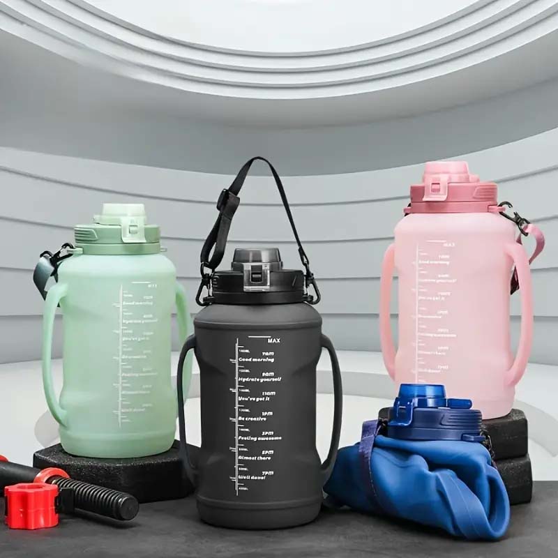 Foldable Silicone Sports Water Bottle-Zy Fulfill