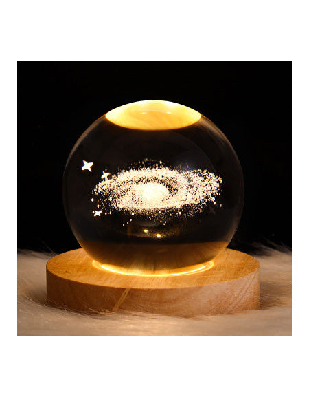 Load image into Gallery viewer, Galaxy Crystal Ball Table LED Night Light - Illuminate Your Space with Celestial Beauty Zydropshipping
