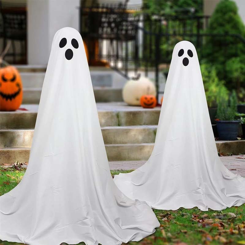 2-Pack Spooky Ghost Halloween Decorations