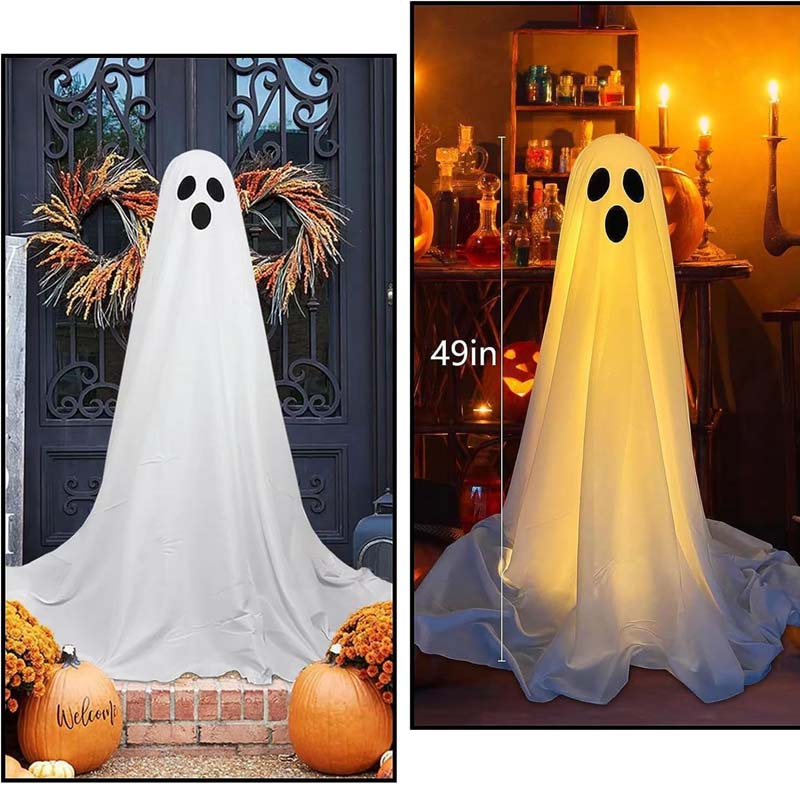 2-Pack Spooky Ghost Halloween Decorations