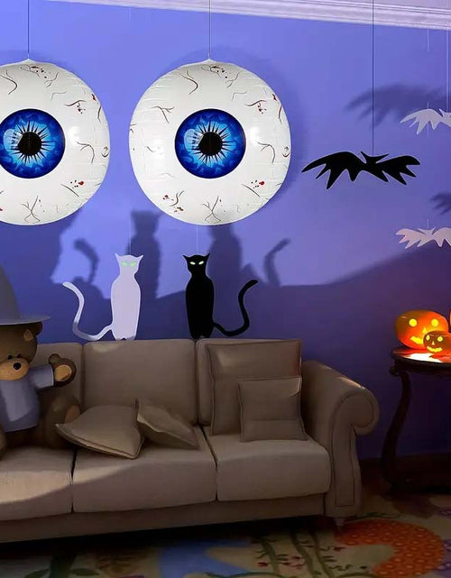 Load image into Gallery viewer, Halloween Inflatable Eyeball Balloons - Spooky &amp; Fun Decorations
