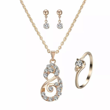 Eternal Love Heart Pendant Necklace-Zy Fulfill