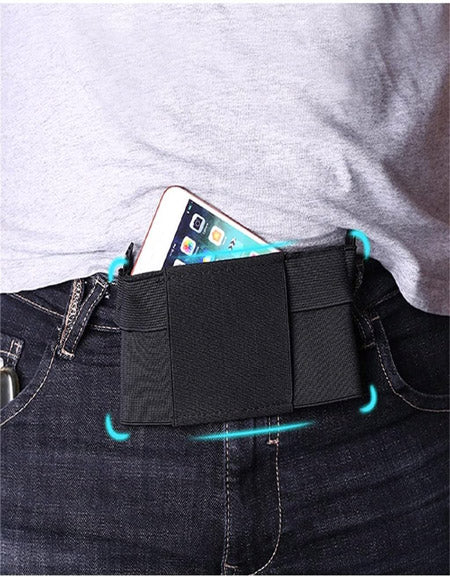 Load image into Gallery viewer, Invisible Wallet Waist Bag Belt Pouch Zydropshipping
