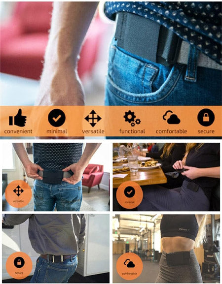 Invisible Wallet Waist Bag Belt Pouch Zydropshipping