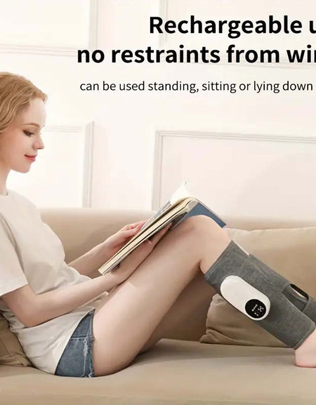 Rechargeable Leg Massager | Cordless Air & Heat-Zy Fulfill
