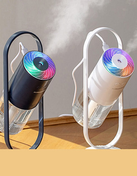 Magic Shadow USB Humidifier with Night Lights - Mini Office Air Purifier.-Zy Fulfill