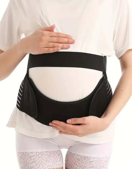 3-in-1 Pregnancy Support Belt for Back, Pelvic & Hip Pain (XL, Black)-Zy Fulfill