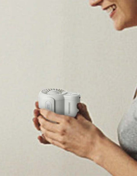 Portable Rechargeable Waist Clip Fan Strong Wind Adjustable-Zy Fulfill