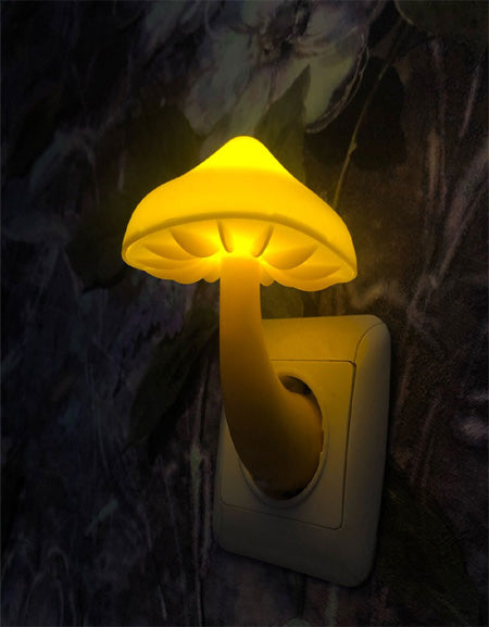 Mushroom Wall Socket Lamp: Whimsical Illumination Zydropshipping