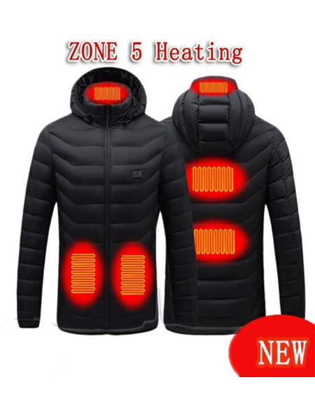 Load image into Gallery viewer, New Heated Jacket Coat: Stay Warm and Stylish in Cold Weather Zydropshipping
