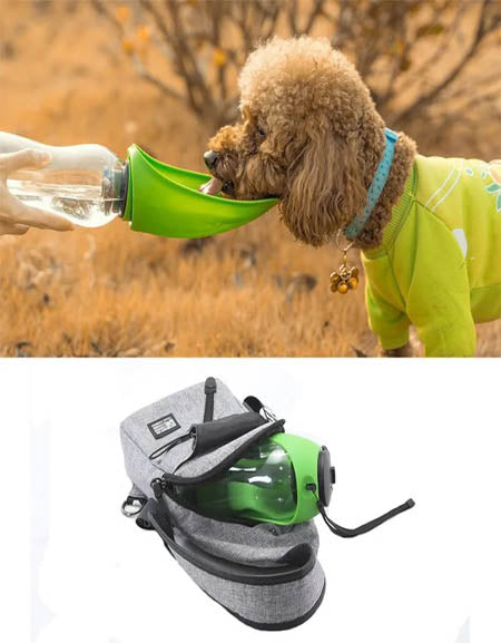 Portable Pet Water Bottle Dispenser-Zy Fulfill