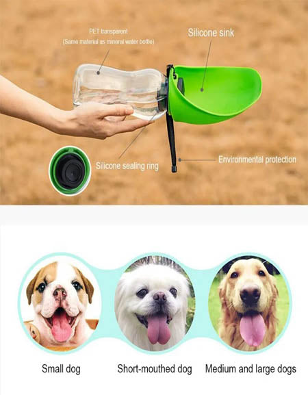 Load image into Gallery viewer, Portable Pet Water Bottle Dispenser-Zy Fulfill
