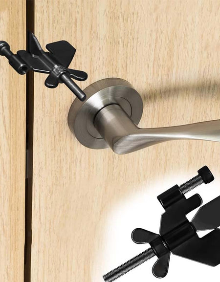 Heavy Duty Portable Door Lock Adjustable Security for Home Dorm and Hotel-Zy Fulfill