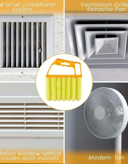 Load image into Gallery viewer, Portable Microfiber Window Cleaning Brush with Handle
