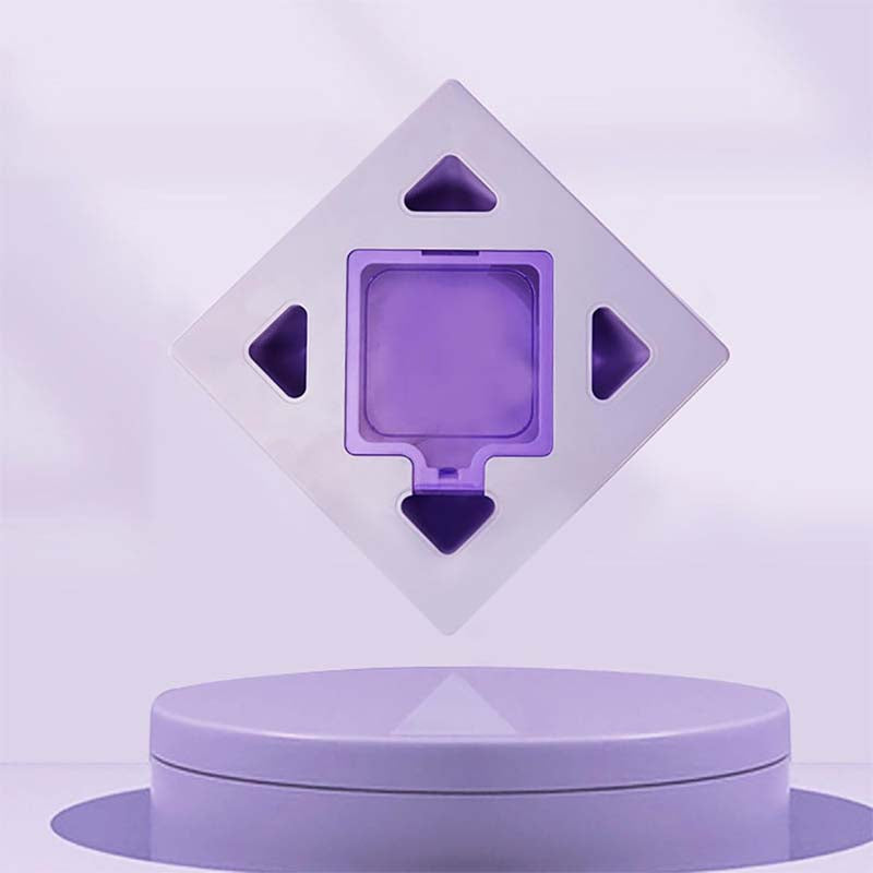 Interactive Cat Teaser Toy Purple