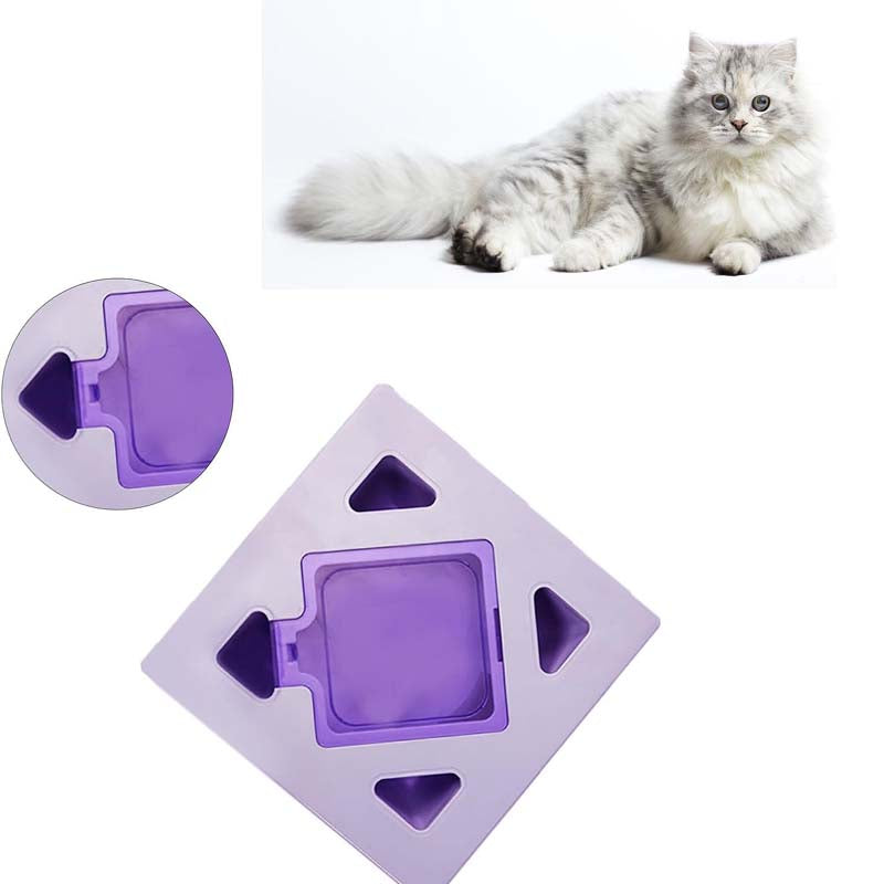 Interactive Cat Teaser Toy Purple