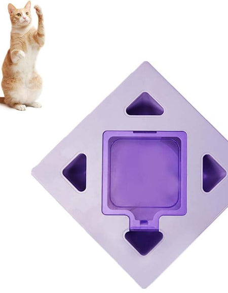 Interactive Cat Teaser Toy Purple-Zy Fulfill