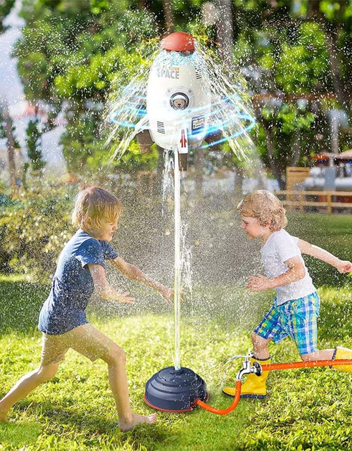 Load image into Gallery viewer, Rocket Launcher Water Sprinkler Toy Fun Outdoor Summer Gadget for Kids
