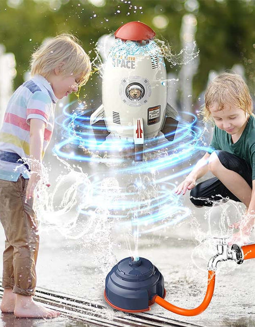 Load image into Gallery viewer, Rocket Launcher Water Sprinkler Toy Fun Outdoor Summer Gadget for Kids
