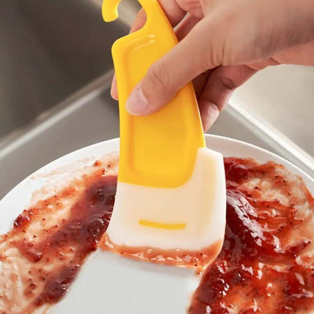 Multi-Purpose Silicone Kitchen Scraper - Flexible & Durable-Zy Fulfill