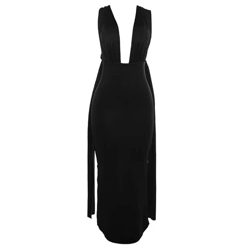 2024 V-Neck Backless Sexy Dress for Women