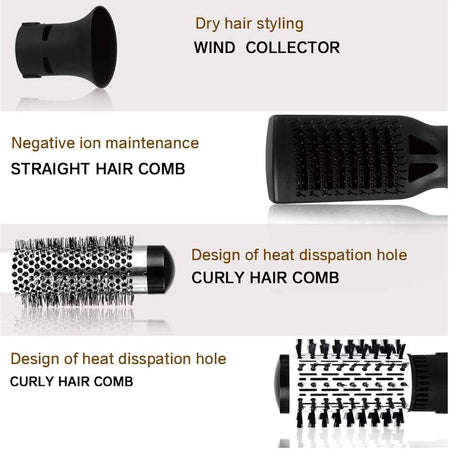 Multifunctional straight hair comb-Zy Fulfill
