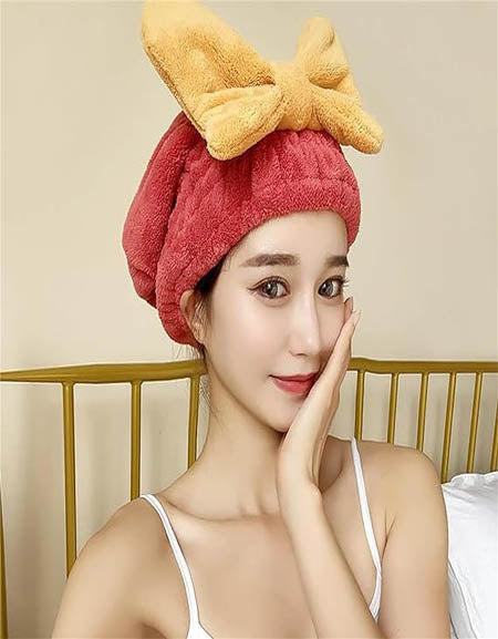 Load image into Gallery viewer, Ultra-Absorbent Hair Towel: Quick-Dry Comfort for Effortless Hair Care Zydropshipping
