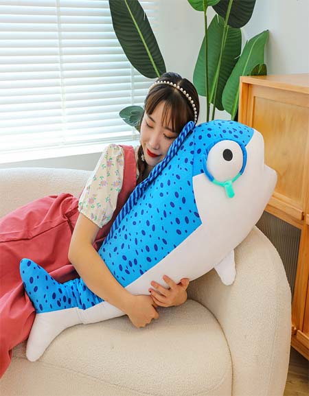 Load image into Gallery viewer, Under the Sea Comfort: CozyFish Plush Pillow - Perfect for Relaxation and Play Zydropshipping
