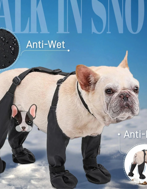 Load image into Gallery viewer, Adjustable Waterproof Dog Boots
