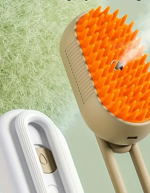 Load image into Gallery viewer, Pet Grooming No-Rinse Brush: Fluff Remover &amp; Massage Comb
